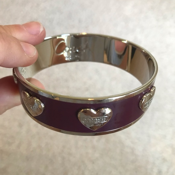 Coach Jewelry - Coach purple bangle! Coach Jewelry - Coach purple bangle!